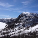 Slik så Ørnefjell ut 1.mai 2013